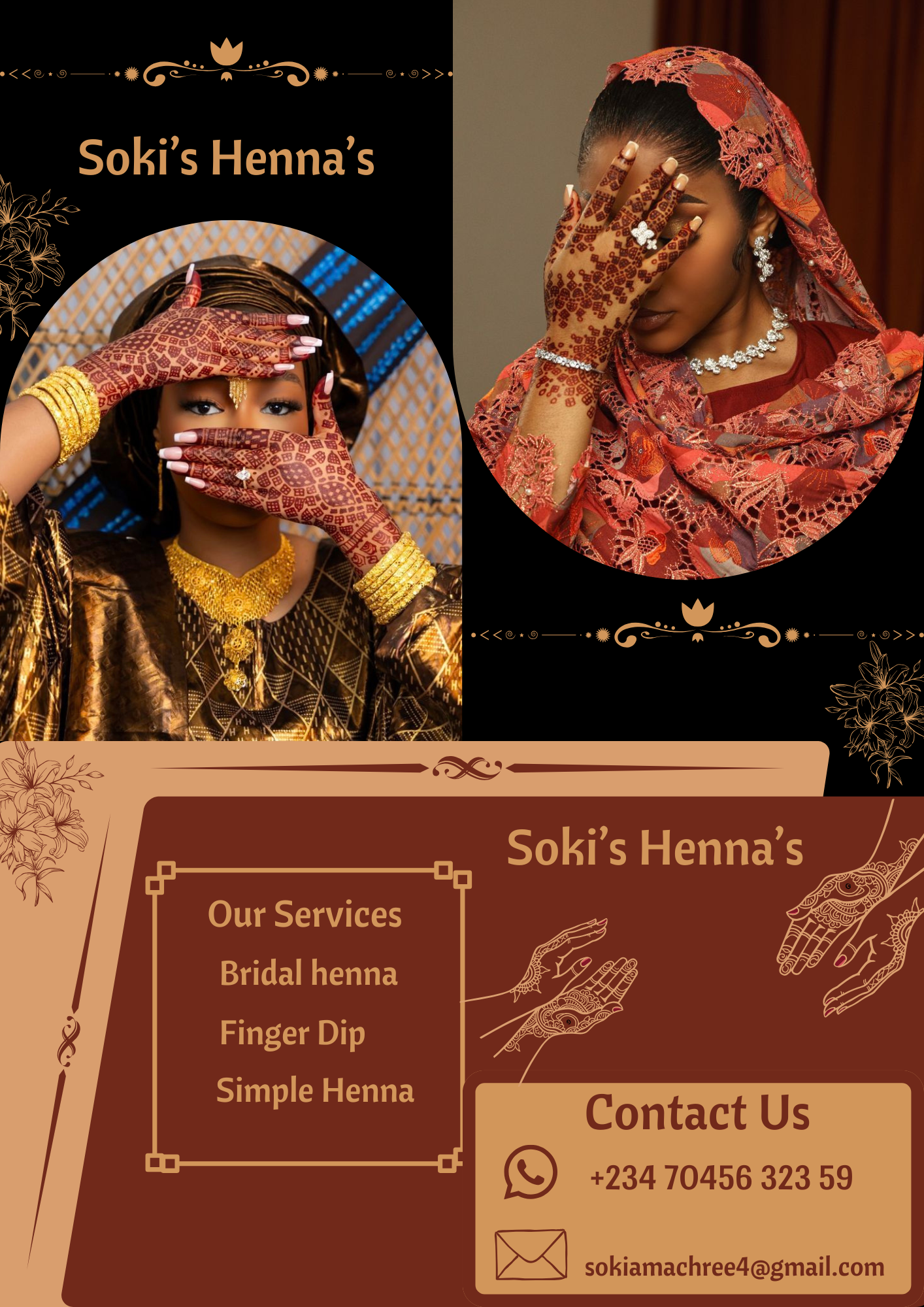 Henna Flyer